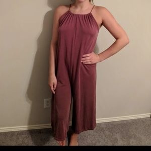 Boutique 7/8 length romper/ jumpsuit